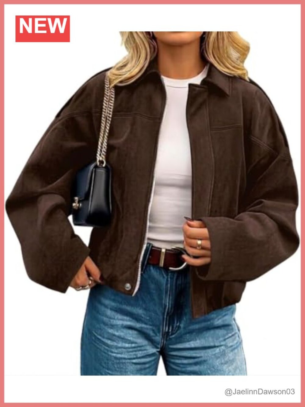 Faux Suede Cropped Open Front Jacket Women Fall Casual Coat
